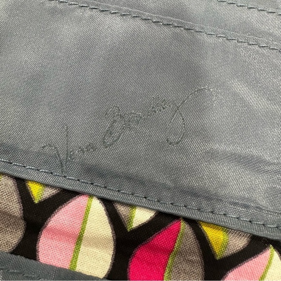 Vera Bradley Quilted Blue/Gray Wallet EUC - Picture 7 of 11